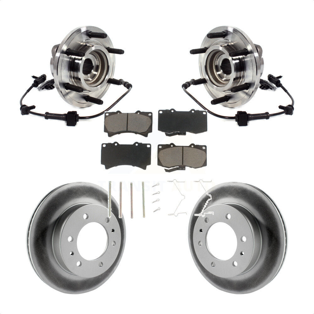 Transit Auto KBB-121045 Wheel Bearing and Hub Assembly for 2009-2010 Hummer H3, Hummer H3T - Front product image