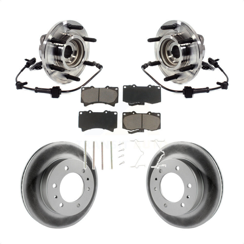 Transit Auto KBB-121045 Wheel Bearing and Hub Assembly for 2009-2010 Hummer H3, Hummer H3T - Front product image