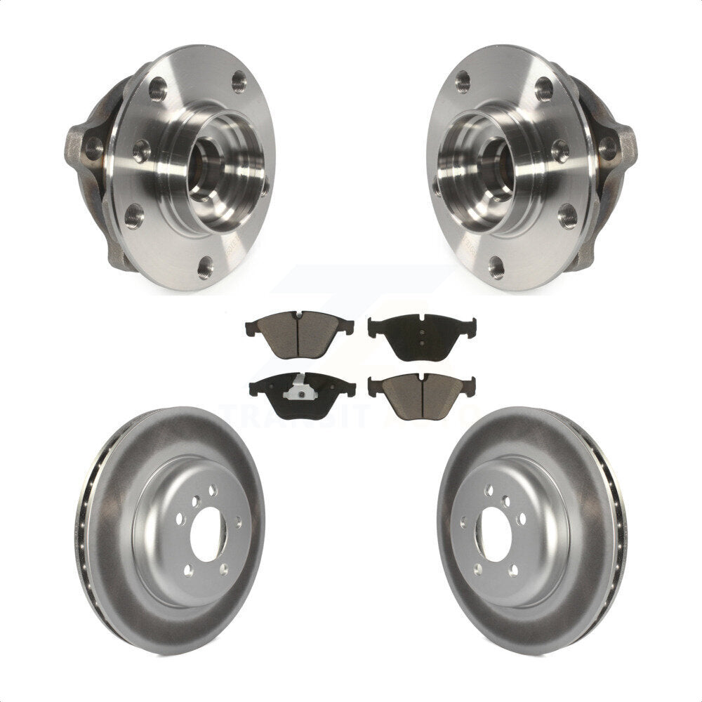 Transit Auto KBB-121047 Wheel Bearing and Hub Assembly for 2011-2019 BMW 535d xDrive, BMW 640i xDrive, BMW 640i xDrive Gran Coupe & more - Front product image