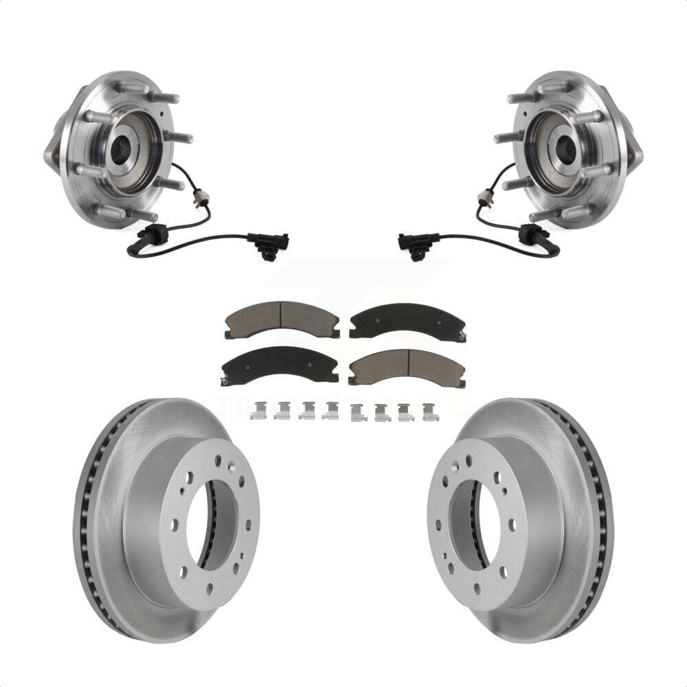 Transit Auto KBB-121051 Wheel Bearing and Hub Assembly for 2011-2019 Chevrolet Silverado 3500 HD, GMC Sierra 3500 HD - Front product image