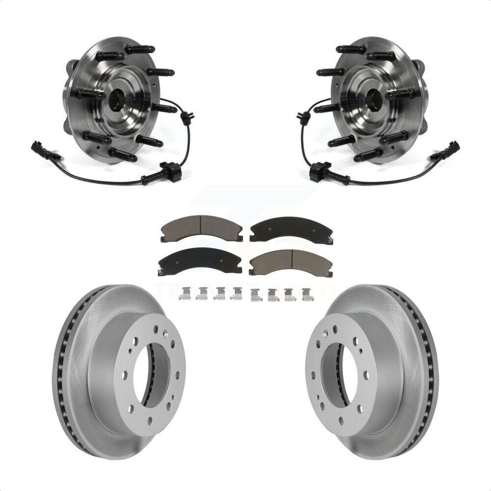 Transit Auto KBB-121052 Wheel Bearing and Hub Assembly for 2011-2019 Chevrolet Silverado 2500 HD, Chevrolet Silverado 3500 HD, GMC Sierra 2500 HD & more - Front product image