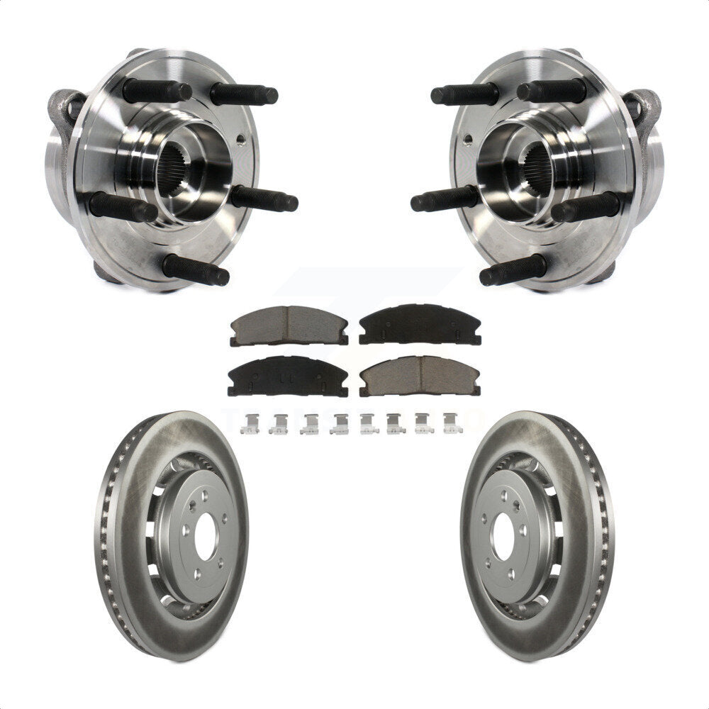 Transit Auto KBB-121053 Wheel Bearing and Hub Assembly for 2013-2019 Ford Special Service Police Sedan, Ford Police Interceptor Sedan, Ford Taurus - Front product image
