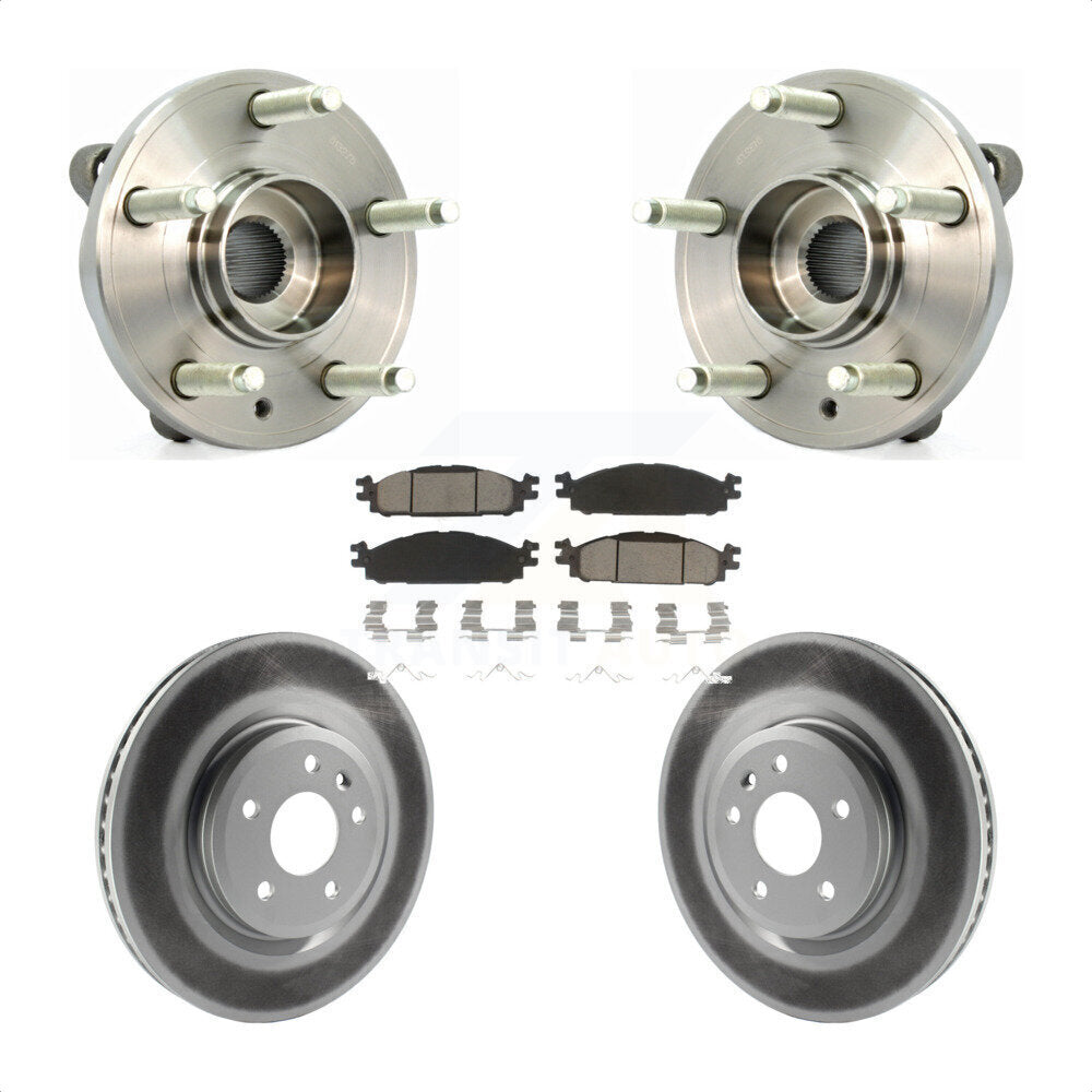 Transit Auto KBB-121054 Wheel Bearing and Hub Assembly for 2009-2019 Ford Flex, Lincoln MKS, Ford Taurus & more - Front product image