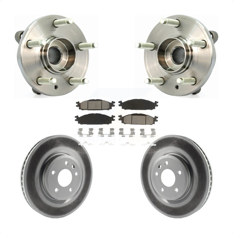 Transit Auto KBB-121054 Wheel Bearing and Hub Assembly for 2009-2019 Ford Flex, Lincoln MKS, Ford Taurus & more - Front product image