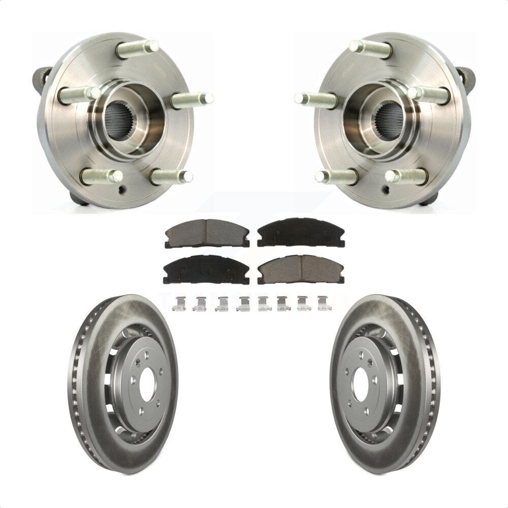 Transit Auto KBB-121055 Wheel Bearing and Hub Assembly for 2012-2019 Ford Taurus, Lincoln MKS, Lincoln MKT & more - Front product image