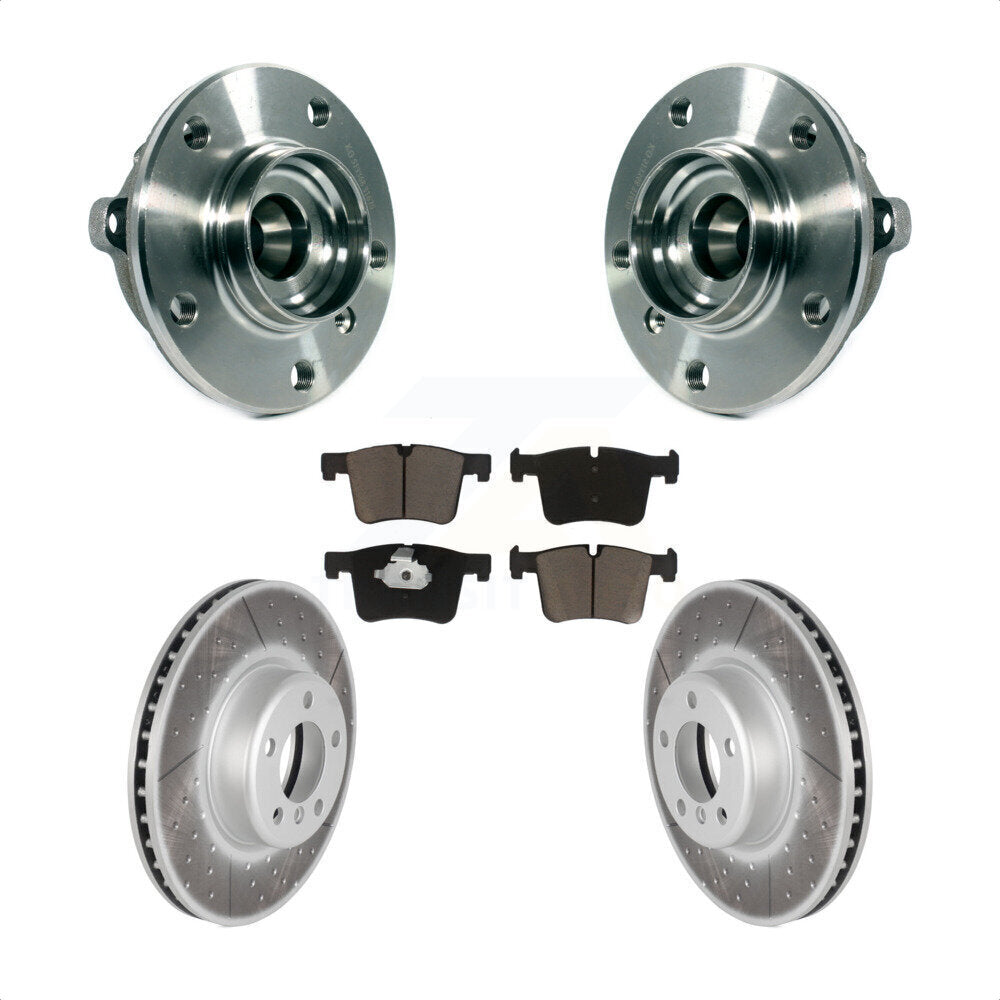 Transit Auto KBB-121067 Wheel Bearing and Hub Assembly for 2013-2015 BMW 335i GT xDrive, BMW 335i xDrive - Front product image
