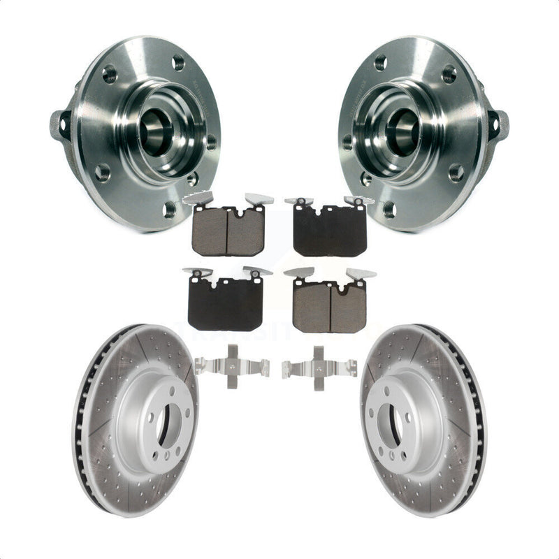 Transit Auto KBB-121069 Wheel Bearing and Hub Assembly for 2013-2016 BMW 320i xDrive, BMW 340i xDrive, BMW 228i xDrive & more - Front product image