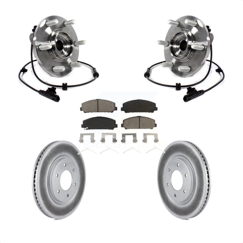 Transit Auto KBB-121072 Wheel Bearing and Hub Assembly for 2011-2024 INFINITI QX80, Nissan Armada, INFINITI QX56 - Front product image