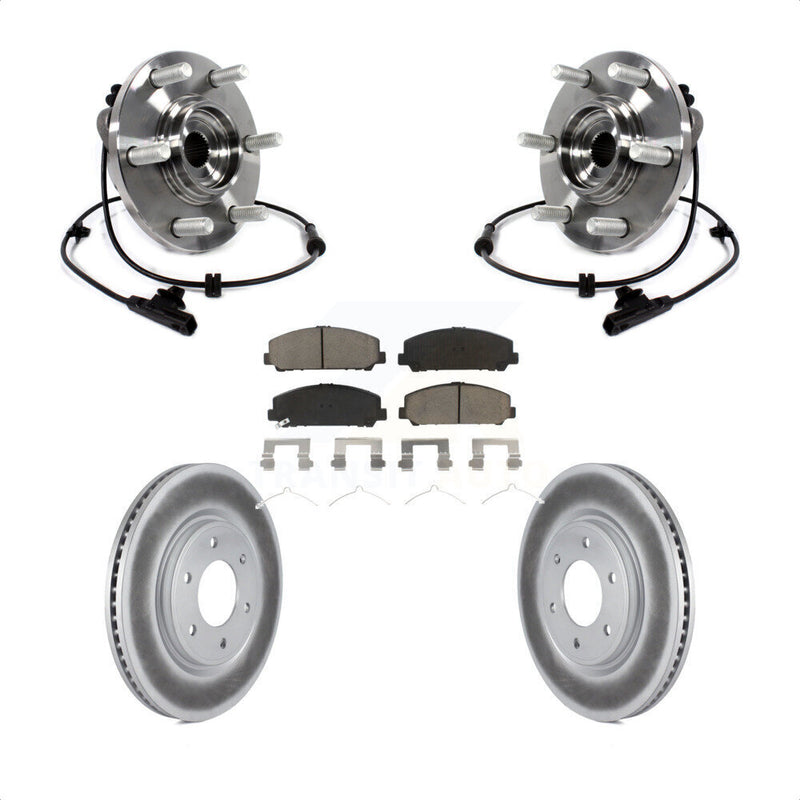 Transit Auto KBB-121072 Wheel Bearing and Hub Assembly for 2011-2024 INFINITI QX80, Nissan Armada, INFINITI QX56 - Front product image