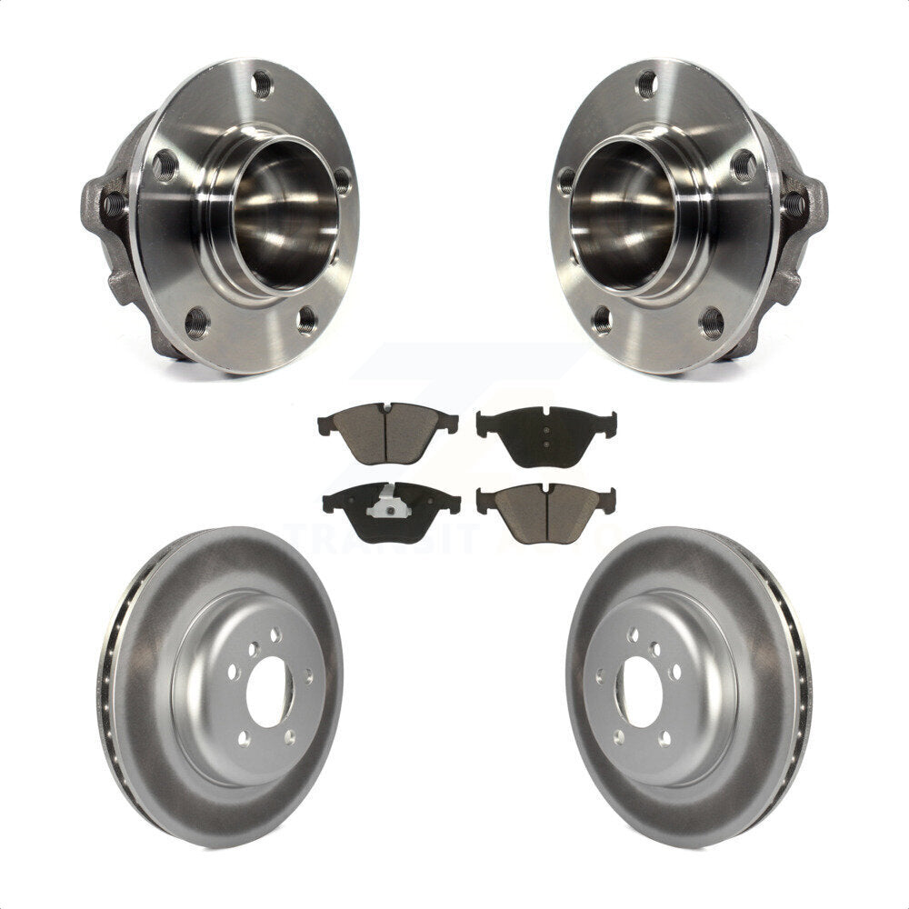 Transit Auto KBB-121074 Wheel Bearing and Hub Assembly for 2011-2018 BMW 535d, BMW 640i Gran Coupe, BMW 640i & more - Front product image