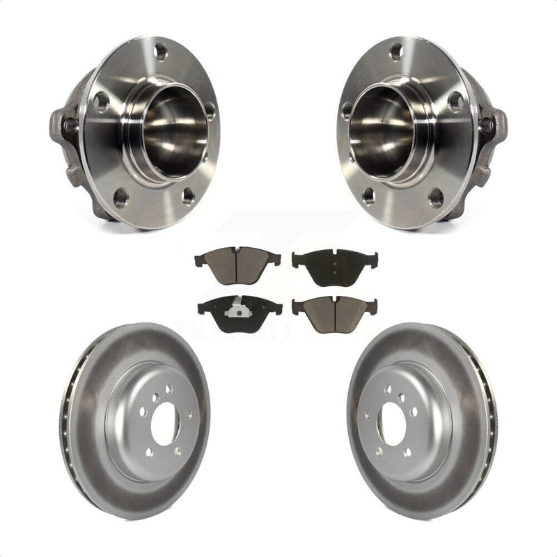 Transit Auto KBB-121074 Wheel Bearing and Hub Assembly for 2011-2018 BMW 535d, BMW 640i Gran Coupe, BMW 640i & more - Front product image