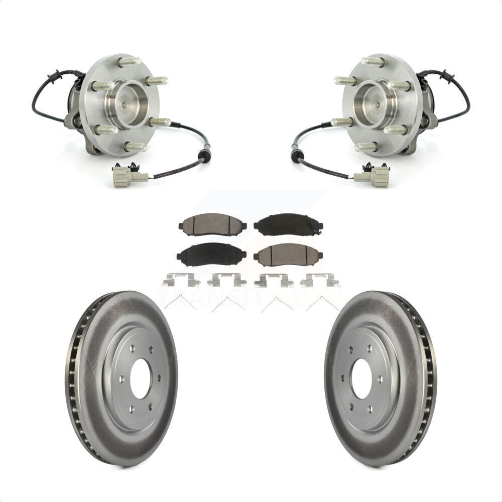 Transit Auto KBB-121092 Wheel Bearing and Hub Assembly for 2005-2024 Nissan Frontier, Suzuki Equator, Nissan Pathfinder & more product image