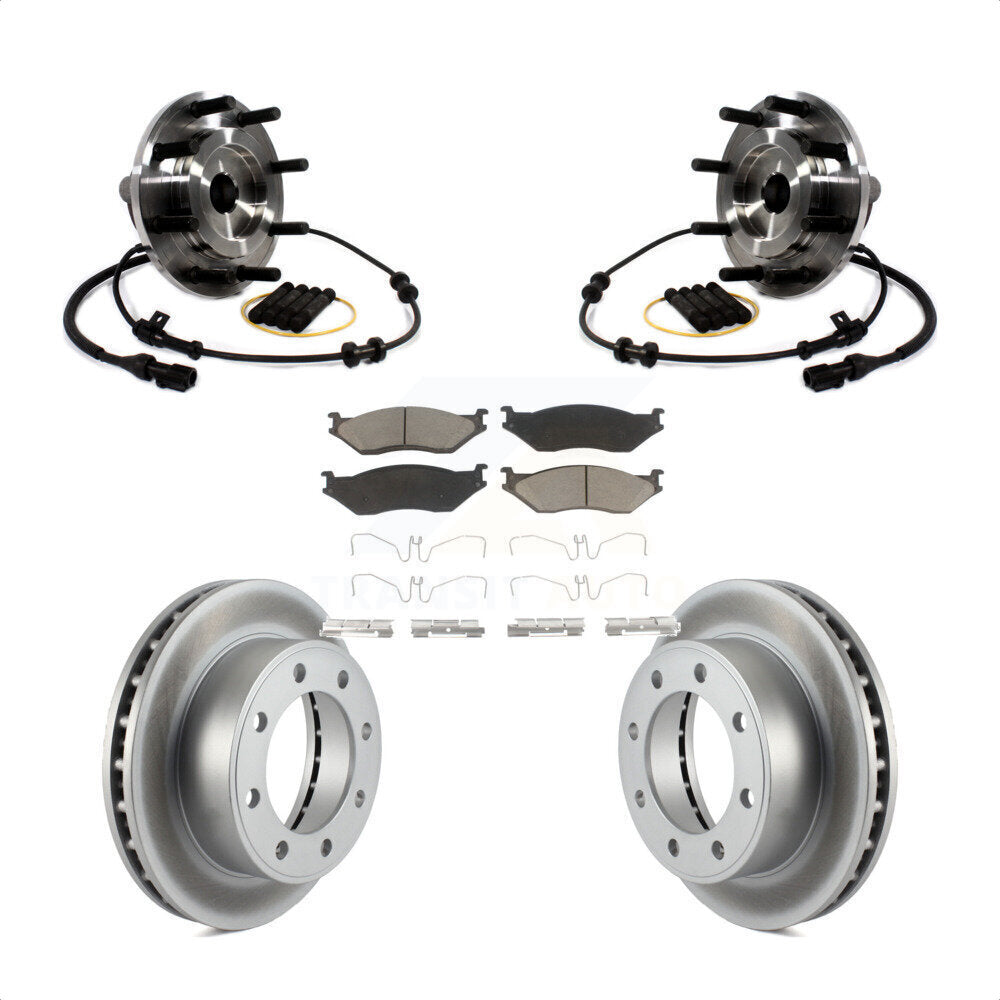 Transit Auto KBB-121103 Wheel Bearing and Hub Assembly for 1999-2001 Ford F-450 Super Duty, Ford F-550 Super Duty - Front product image