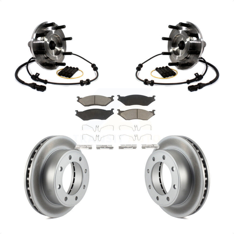 Transit Auto KBB-121103 Wheel Bearing and Hub Assembly for 1999-2001 Ford F-450 Super Duty, Ford F-550 Super Duty - Front product image