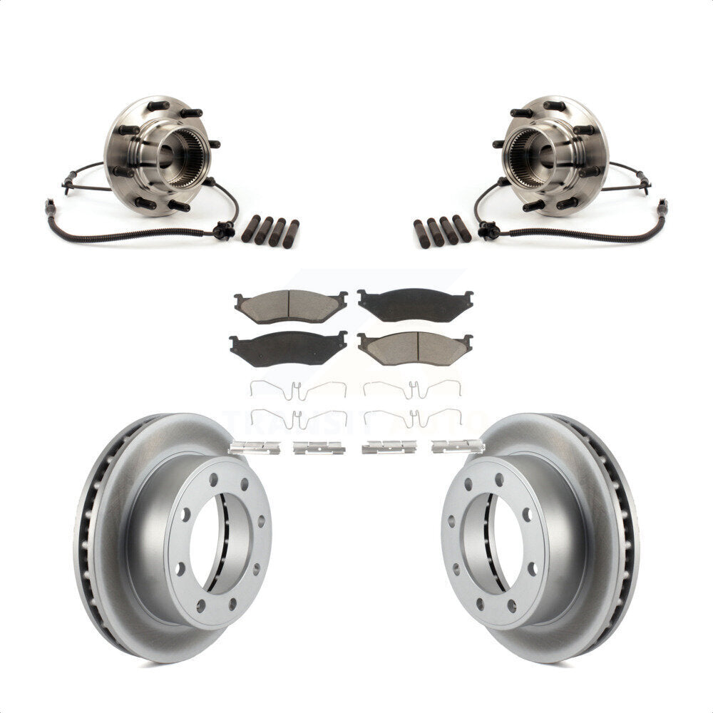 Transit Auto KBB-121104 Wheel Bearing and Hub Assembly for 2000-2004 Ford F-550 Super Duty - Front product image