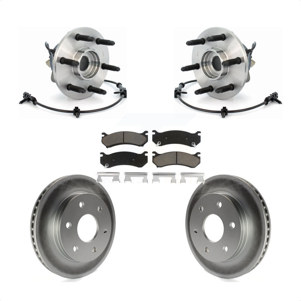 Transit Auto KBB-121122 Wheel Bearing and Hub Assembly for 1999-2008 Chevrolet Silverado 1500 Classic, GMC Sierra 1500 Classic, Chevrolet Silverado 1500 & more - Front product image