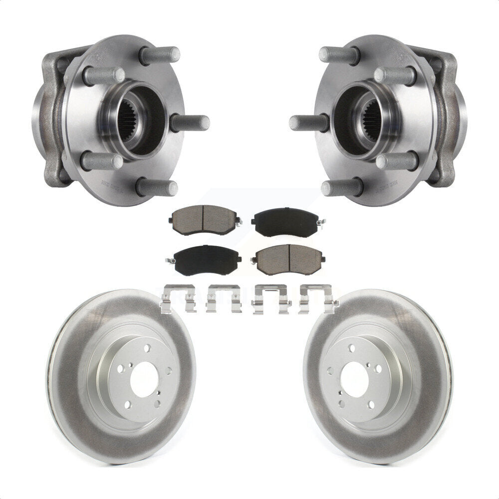 Transit Auto KBB-121124 Wheel Bearing and Hub Assembly for 2015-2018 Subaru Crosstrek, Subaru Forester, Subaru XV Crosstrek - Front product image