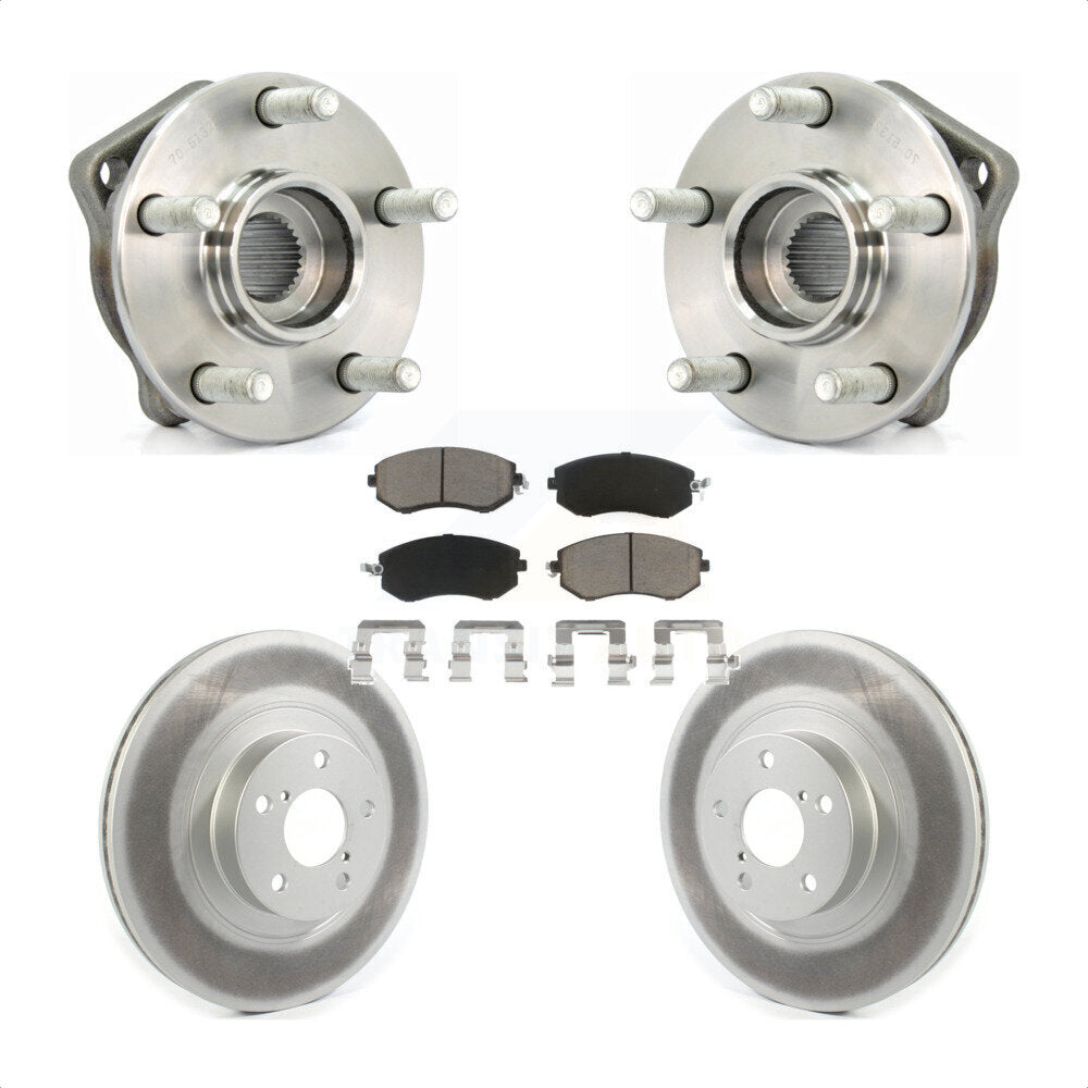 Transit Auto KBB-121125 Wheel Bearing and Hub Assembly for 2011-2014 Subaru Impreza, Subaru Legacy, Subaru Outback & more - Front product image