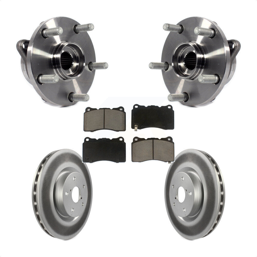 Transit Auto KBB-121127 Wheel Bearing and Hub Assembly for 2005-2017 Subaru Impreza, Subaru WRX STI - Front product image