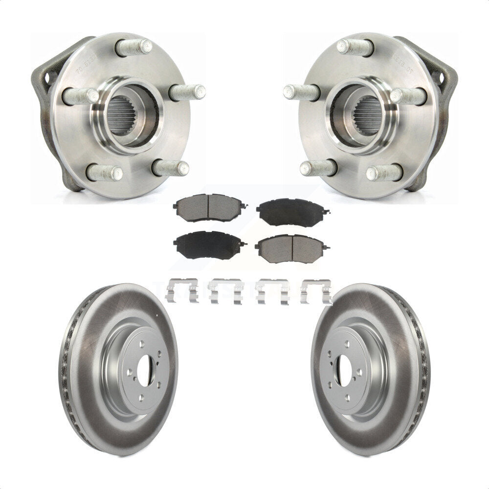 Transit Auto KBB-121131 Wheel Bearing and Hub Assembly for 2005-2014 Subaru Forester, Subaru Legacy, Subaru Outback - Front product image