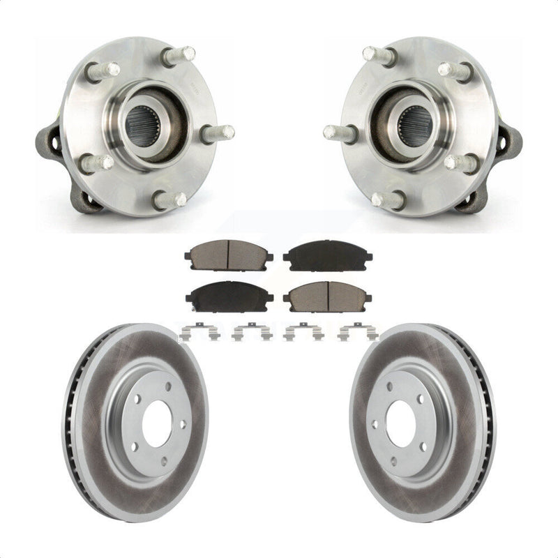 Transit Auto KBB-121141 Wheel Bearing and Hub Assembly for 2004-2009 Nissan Quest - Front product image