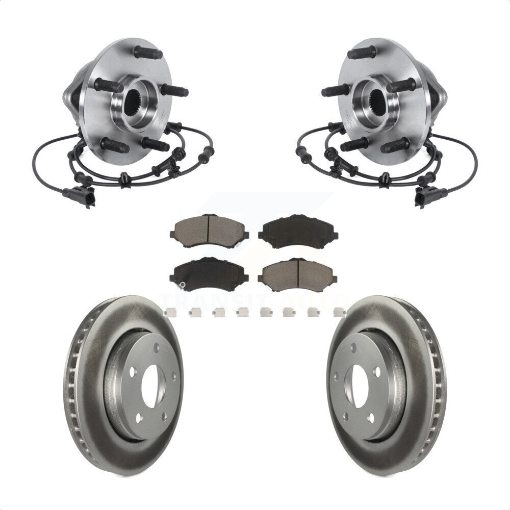 Transit Auto KBB-121144 Wheel Bearing and Hub Assembly for 2011-2017 Jeep Wrangler - Front product image