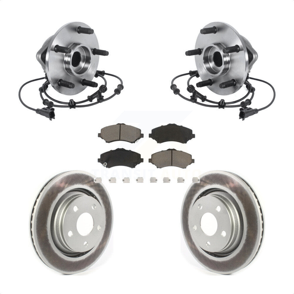 Transit Auto KBB-121145 Wheel Bearing and Hub Assembly for 2013-2017 Jeep Wrangler - Front product image