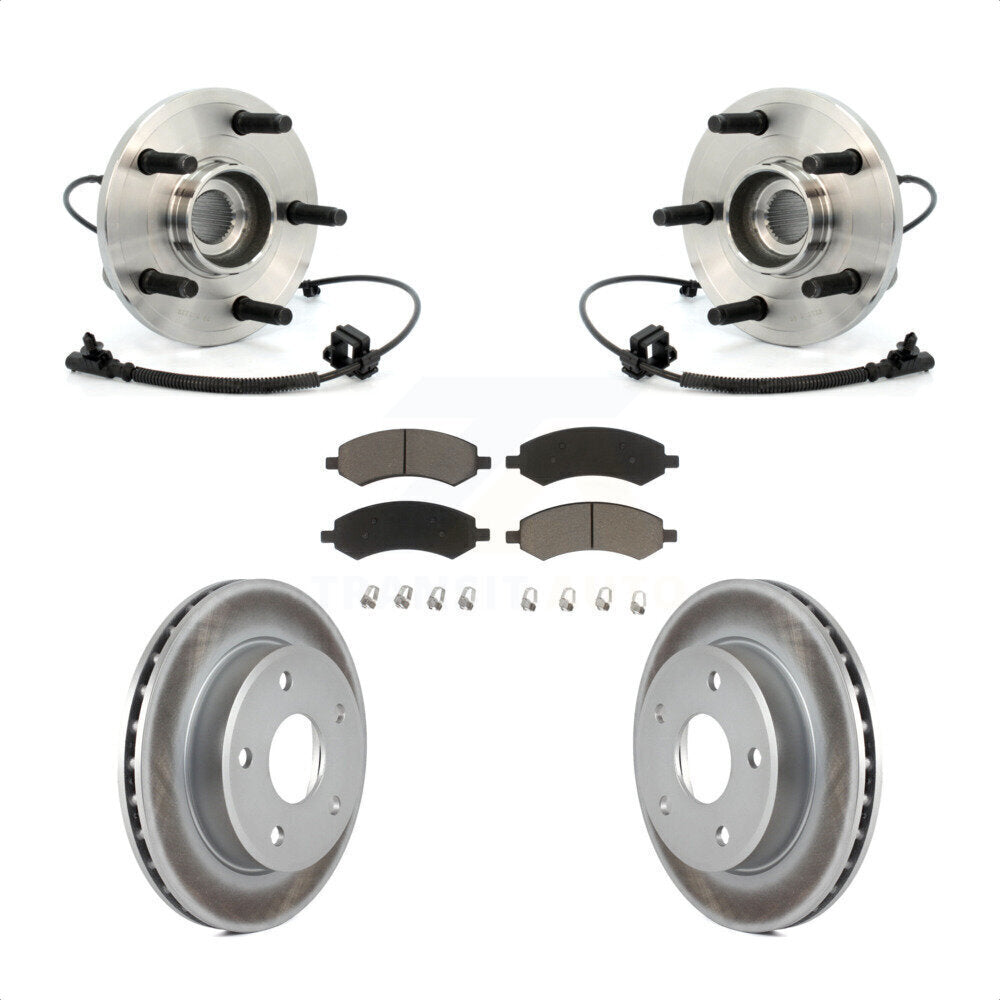 Transit Auto KBB-121148 Wheel Bearing and Hub Assembly for 2005-2011 Ram Dakota, Mitsubishi Raider, Dodge Dakota - Front product image