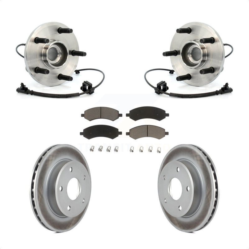 Transit Auto KBB-121148 Wheel Bearing and Hub Assembly for 2005-2011 Ram Dakota, Mitsubishi Raider, Dodge Dakota - Front product image