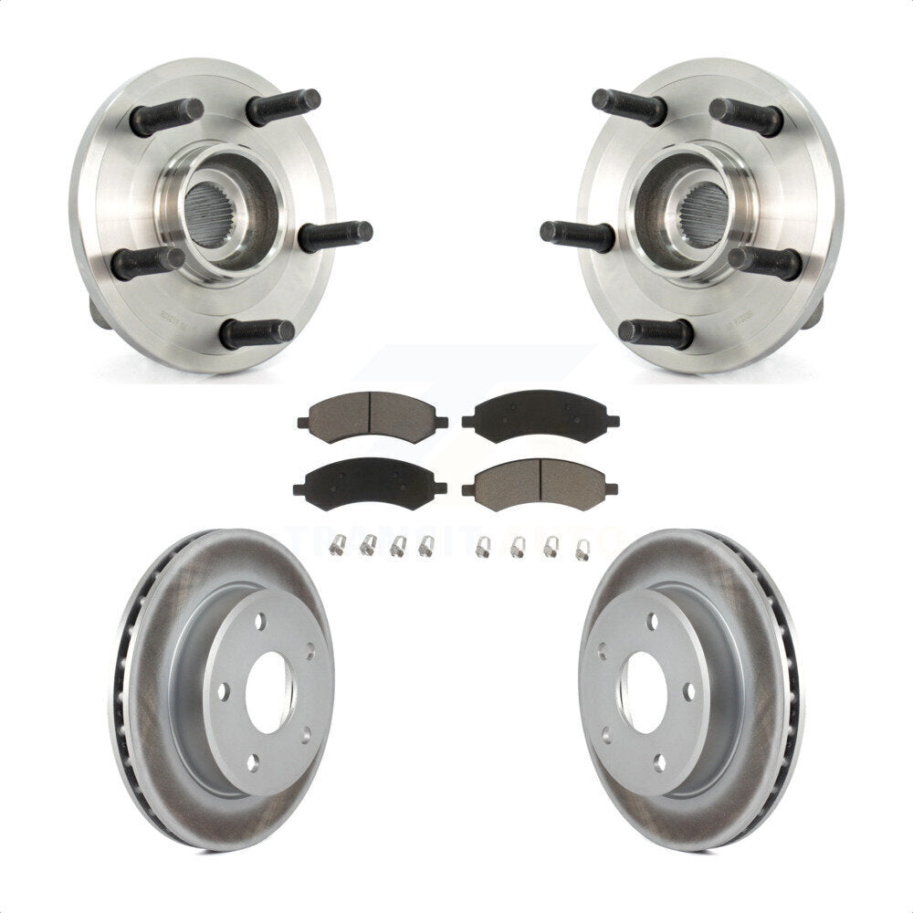 Transit Auto KBB-121149 Wheel Bearing and Hub Assembly for 2005-2010 Mitsubishi Raider, Dodge Dakota - Front product image