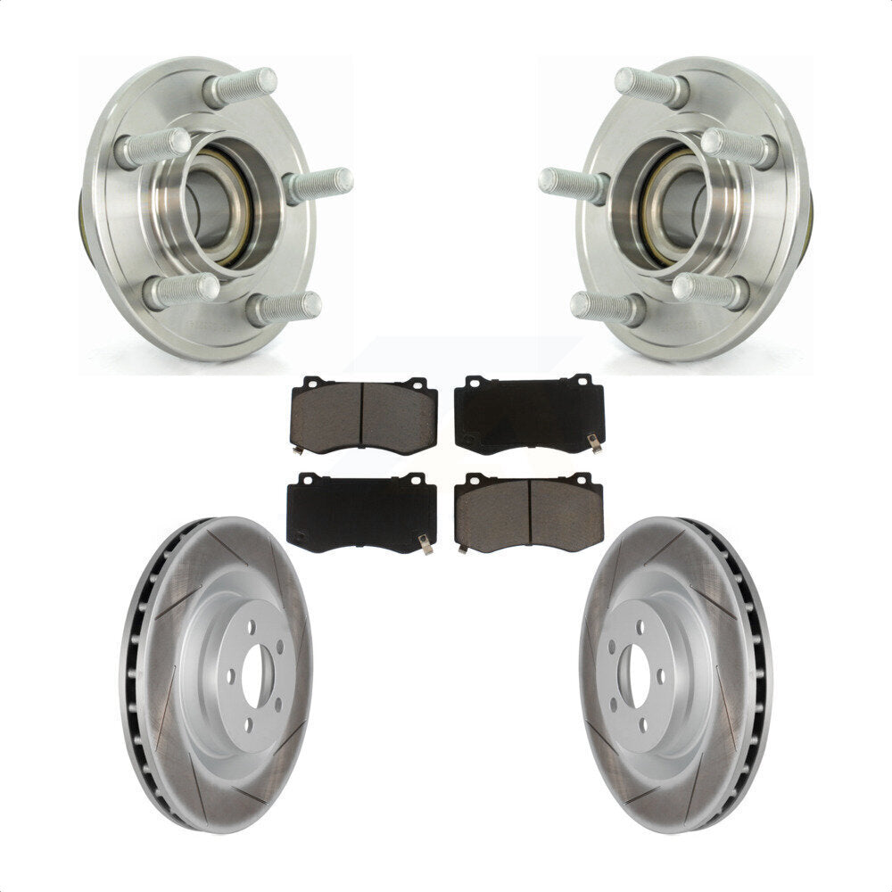 Transit Auto KBB-121154 Wheel Bearing and Hub Assembly for 2005-2014 Chrysler 300, Dodge Challenger, Dodge Charger & more - Front product image