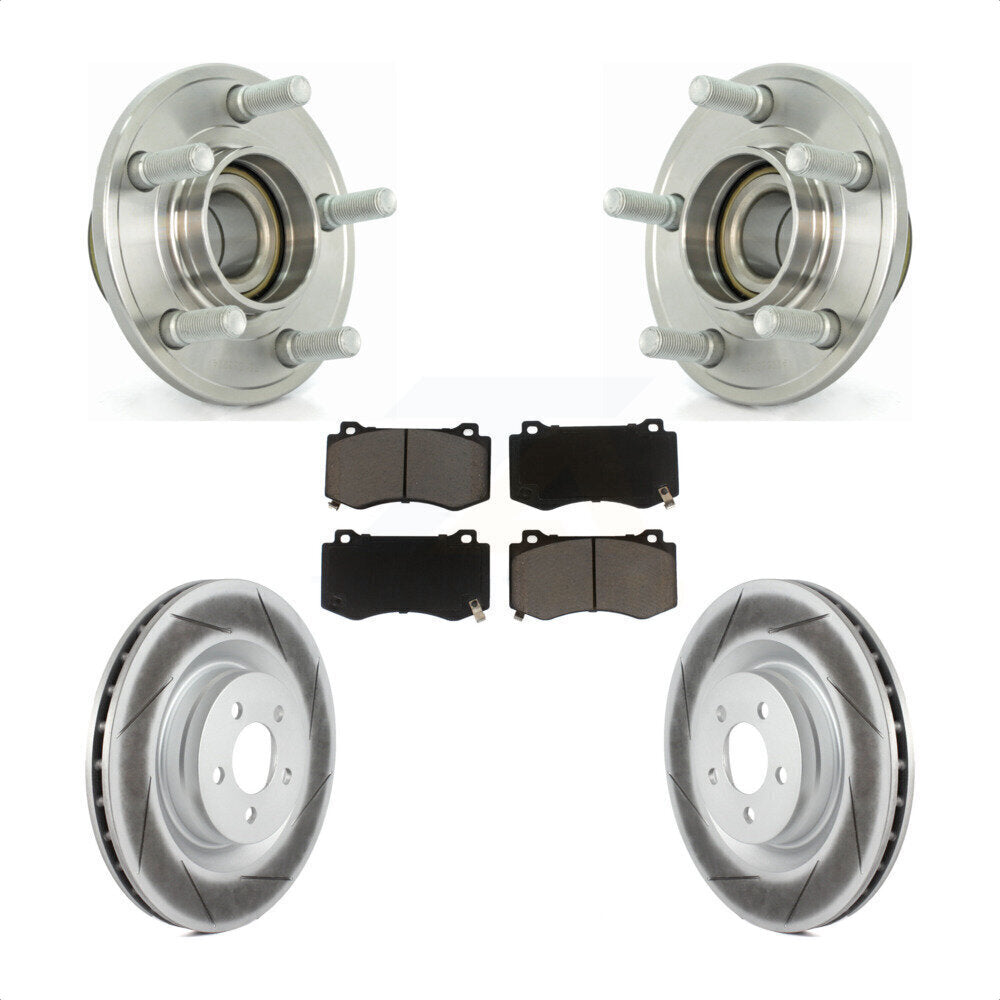 Transit Auto KBB-121155 Wheel Bearing and Hub Assembly for 2005-2014 Chrysler 300, Dodge Challenger, Dodge Charger & more - Front product image