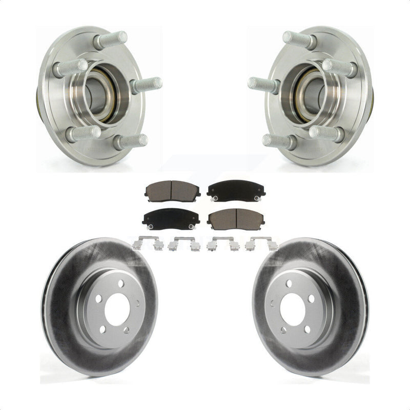 Transit Auto KBB-121156 Wheel Bearing and Hub Assembly for 2005-2014 Chrysler 300, Dodge Charger, Dodge Challenger & more - Front product image