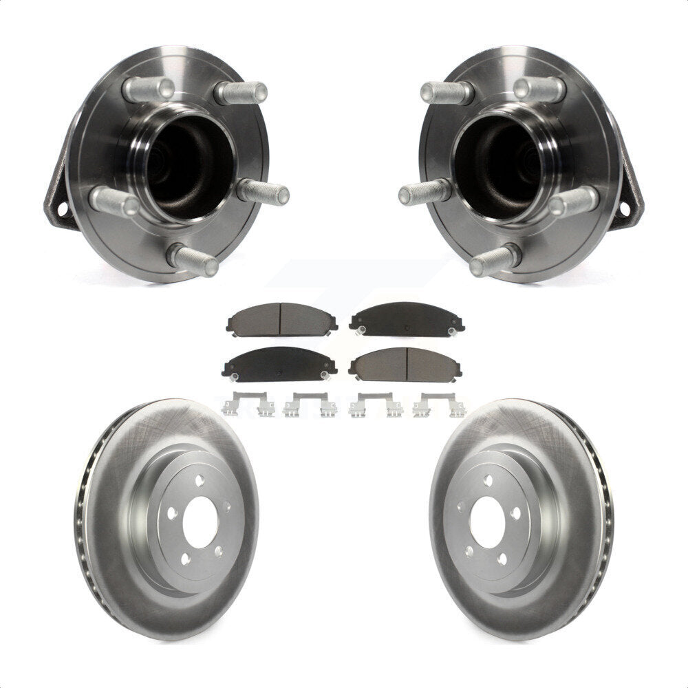 Transit Auto KBB-121158 Wheel Bearing and Hub Assembly for 2012-2023 Dodge Charger, Chrysler 300, Dodge Challenger - Front product image