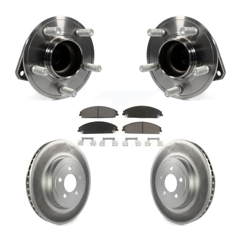 Transit Auto KBB-121158 Wheel Bearing and Hub Assembly for 2012-2023 Dodge Charger, Chrysler 300, Dodge Challenger - Front product image