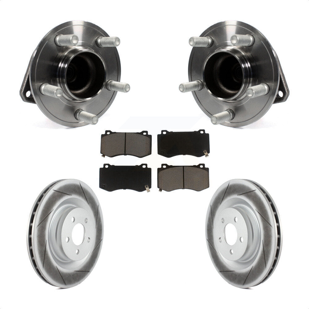 Transit Auto KBB-121163 Wheel Bearing and Hub Assembly for 2012-2023 Dodge Challenger, Dodge Charger, Chrysler 300 - Front product image
