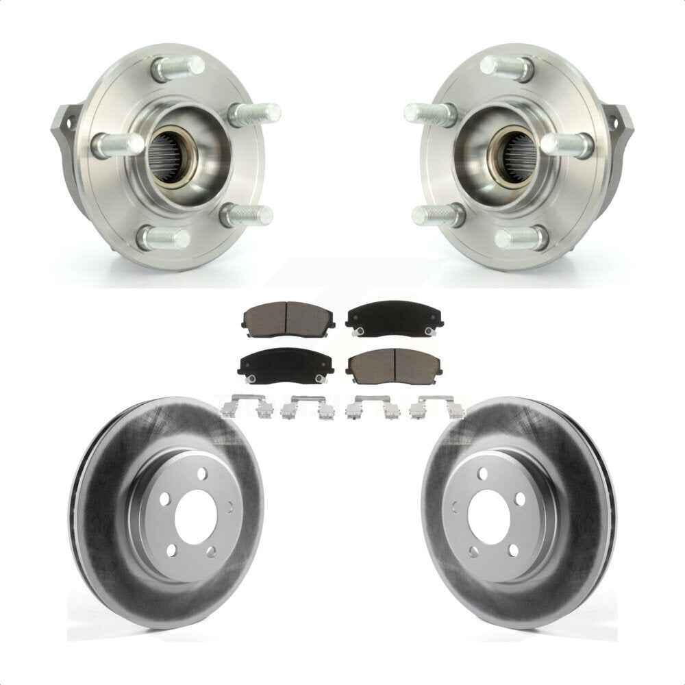 Transit Auto KBB-121168 Wheel Bearing and Hub Assembly for 2007-2023 Chrysler 300, Dodge Charger, Dodge Magnum - Front product image