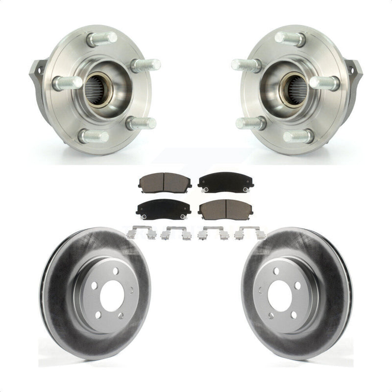 Transit Auto KBB-121168 Wheel Bearing and Hub Assembly for 2007-2023 Chrysler 300, Dodge Charger, Dodge Magnum - Front product image