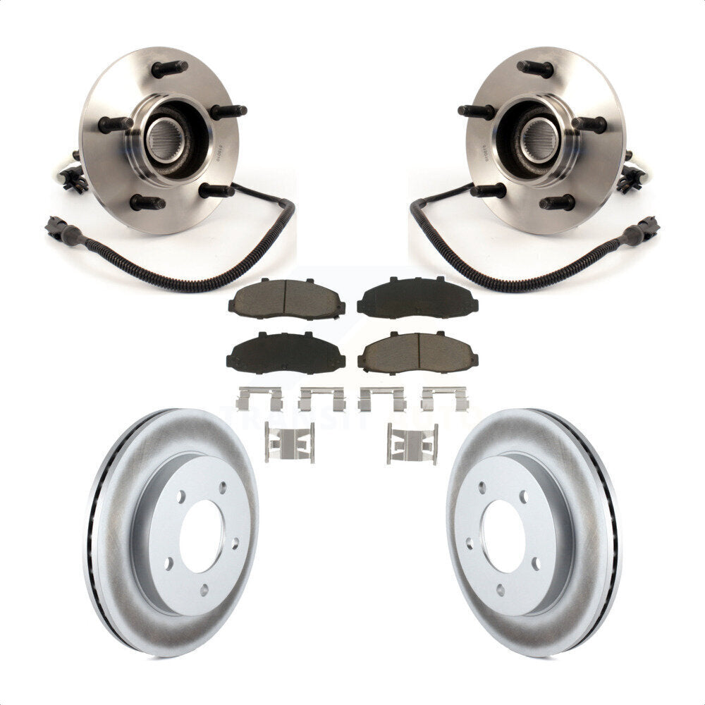 Transit Auto KBB-121171 Wheel Bearing and Hub Assembly for 1997-2000 Ford F-150 - Front product image