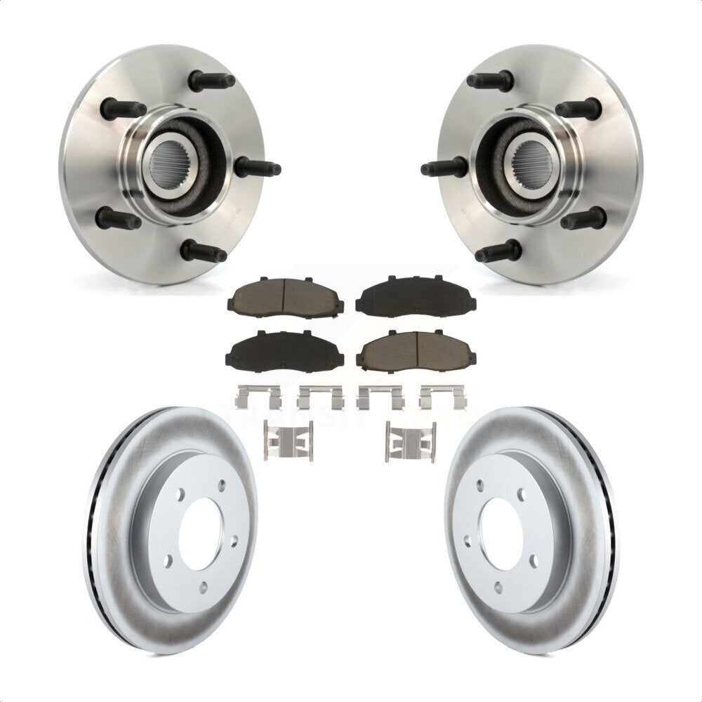 Transit Auto KBB-121172 Wheel Bearing and Hub Assembly for 1997-2000 Ford F-150 - Front product image