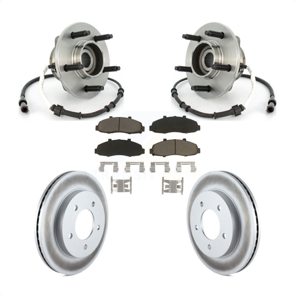 Transit Auto KBB-121173 Wheel Bearing and Hub Assembly for 2000-2004 Ford F-150 Heritage, Ford F-150 - Front product image
