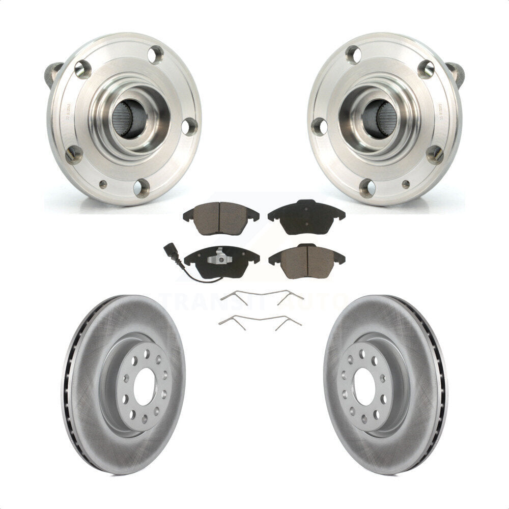 Transit Auto KBB-121175 Wheel Bearing and Hub Assembly for 2005-2019 Volkswagen Beetle, Volkswagen CC, Volkswagen Jetta & more - Front product image