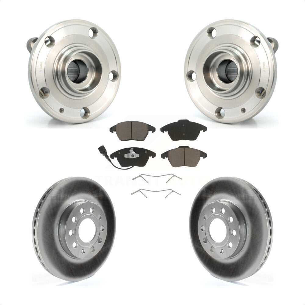 Transit Auto KBB-121176 Wheel Bearing and Hub Assembly for 2005-2019 Volkswagen Beetle, Volkswagen Jetta, Volkswagen GTI & more - Front product image
