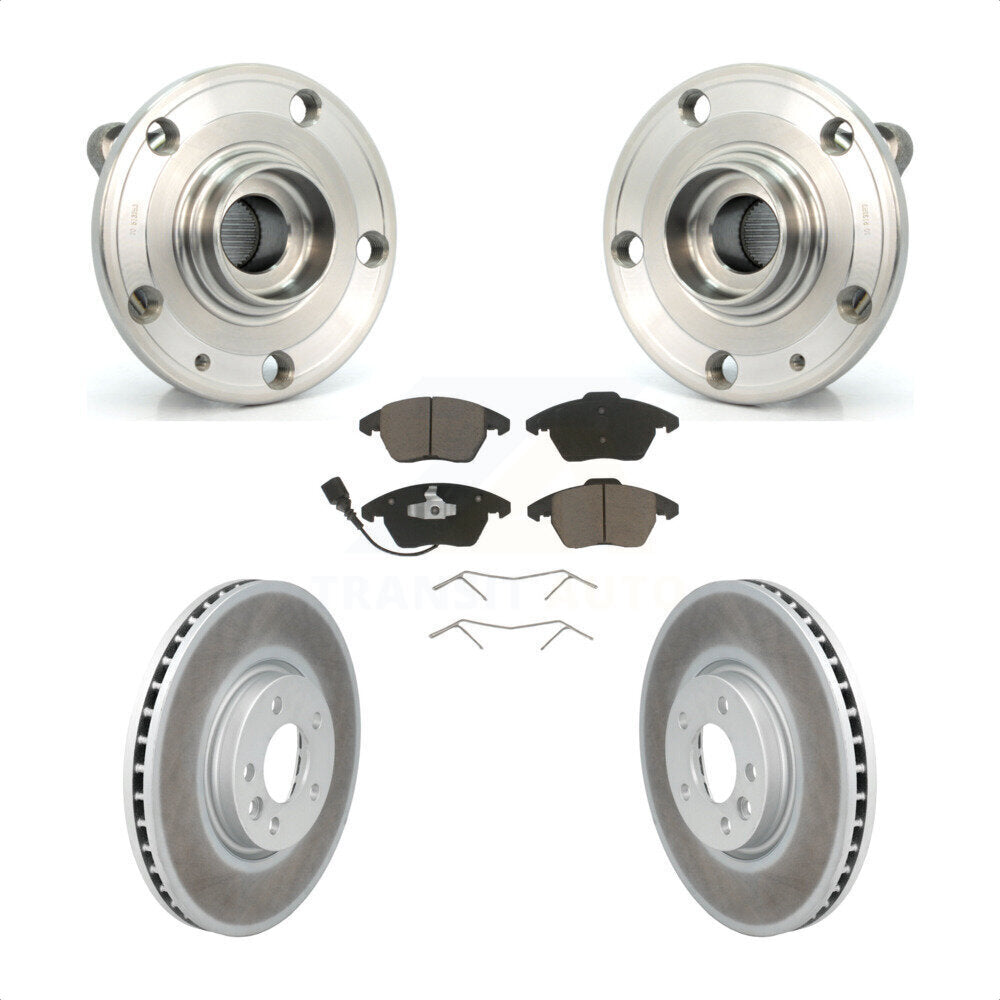 Transit Auto KBB-121178 Wheel Bearing and Hub Assembly for 2009-2012 Volkswagen CC - Front product image