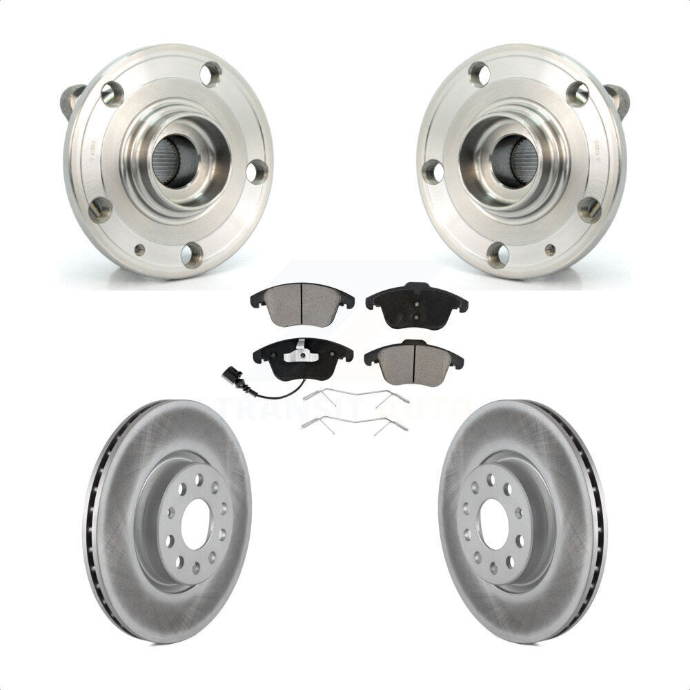 Transit Auto KBB-121180 Wheel Bearing and Hub Assembly for 2009-2020 Volkswagen Tiguan Limited, Audi Q3, Audi Q3 Quattro & more - Front product image