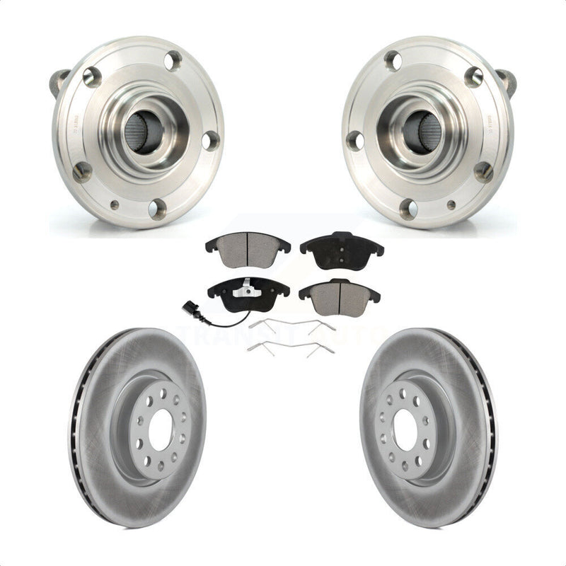 Transit Auto KBB-121180 Wheel Bearing and Hub Assembly for 2009-2020 Volkswagen Tiguan Limited, Audi Q3, Audi Q3 Quattro & more - Front product image