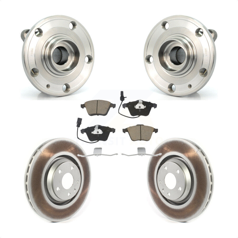 Transit Auto KBB-121182 Wheel Bearing and Hub Assembly for 2008-2015 Audi TT Quattro, Audi TTS Quattro - Front product image