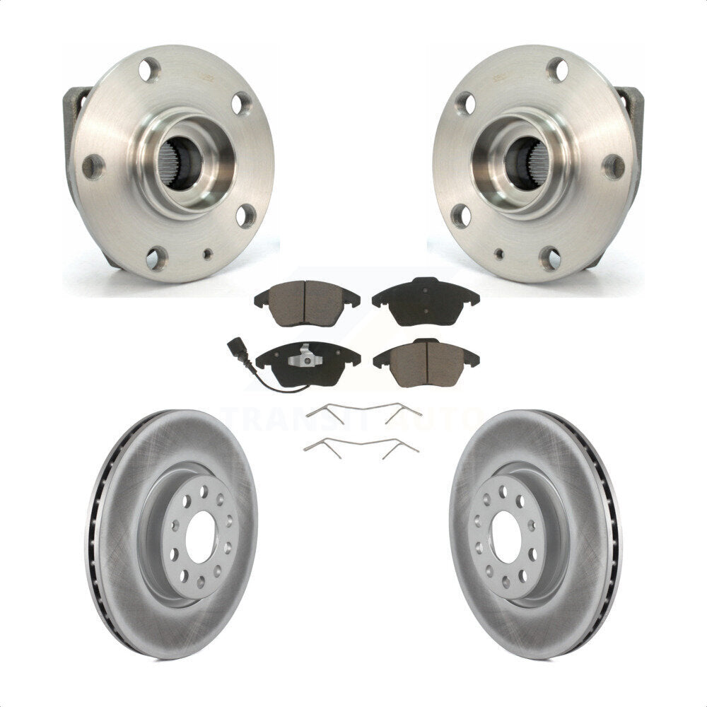 Transit Auto KBB-121185 Wheel Bearing and Hub Assembly for 2006-2009 Volkswagen GTI - Front product image