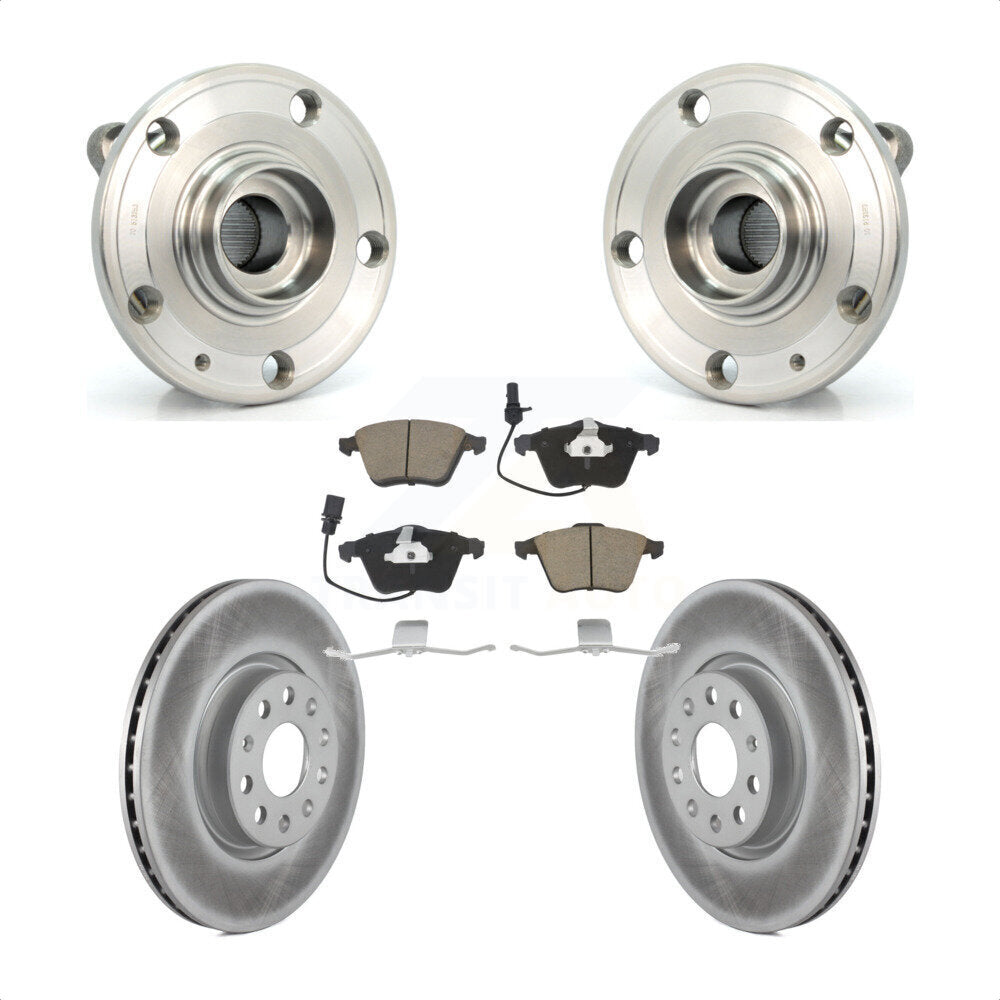 Transit Auto KBB-121188 Wheel Bearing and Hub Assembly for 2009-2012 Volkswagen CC - Front product image