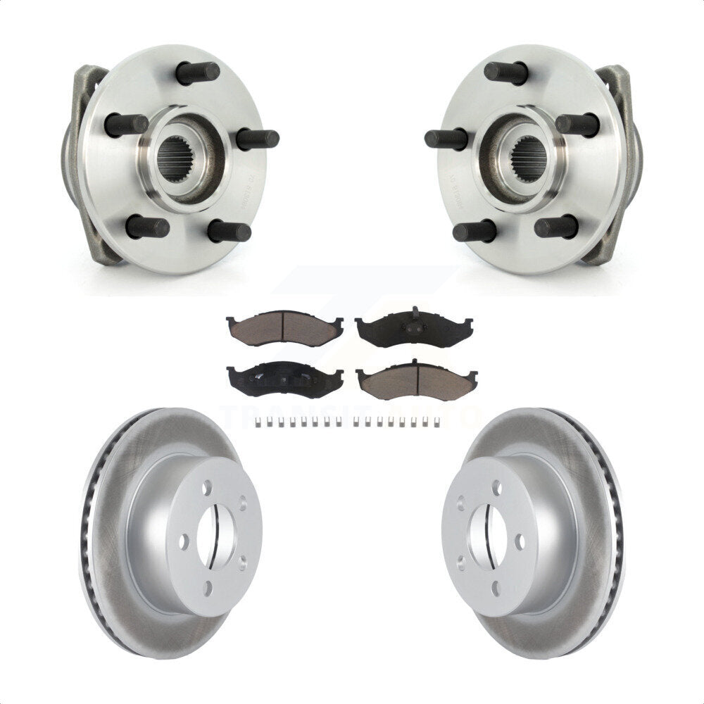 Transit Auto KBB-121190 Wheel Bearing and Hub Assembly for 1993-1999 Jeep TJ, Jeep Grand Wagoneer - Front product image